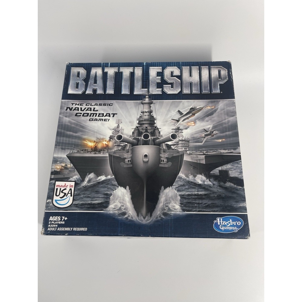 2012 Hasbro Battleship Classic Naval Combat Game Age 7+ 2 Players Bored Games
